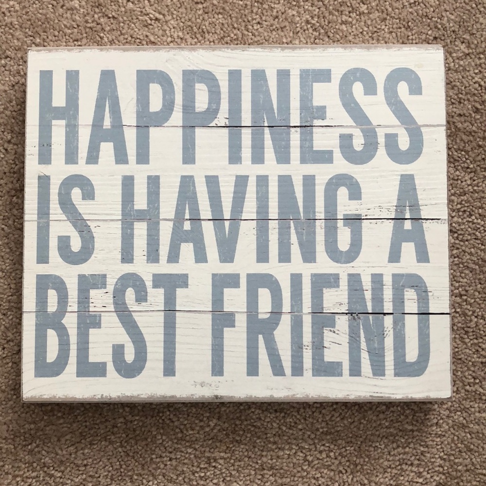 Wood sign